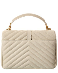 Saint Laurent Saint Laurent College Medium Leather Shoulder Bag