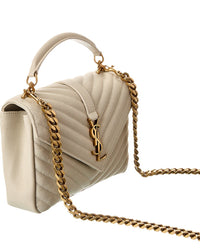 Saint Laurent Saint Laurent College Medium Leather Shoulder Bag