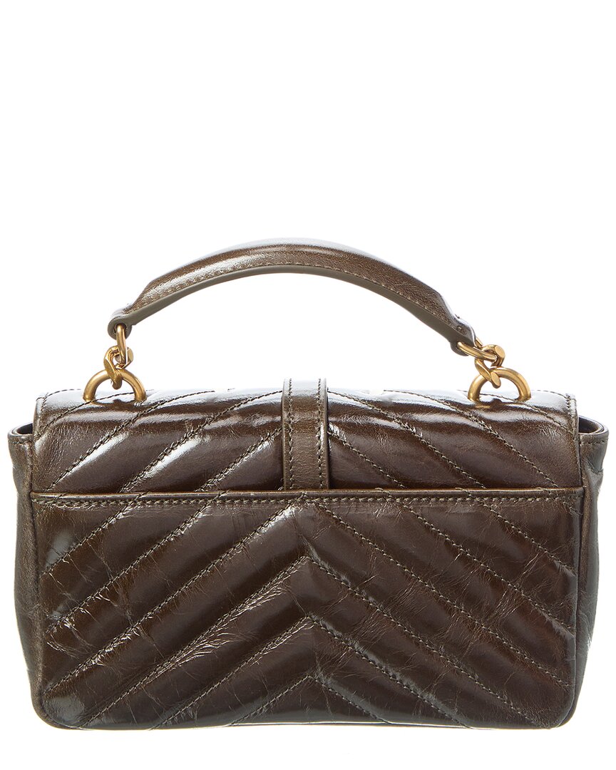 Saint Laurent College Mini Leather Shoulder Bag