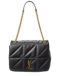 Saint Laurent Jamie 4.3 Medium Leather Shoulder Bag ONE SIZE Black