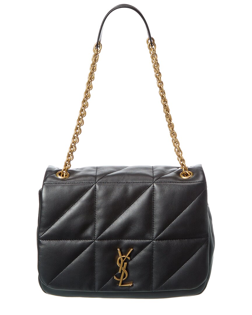 Saint Laurent Jamie 4.3 Medium Leather Shoulder Bag ONE SIZE Black