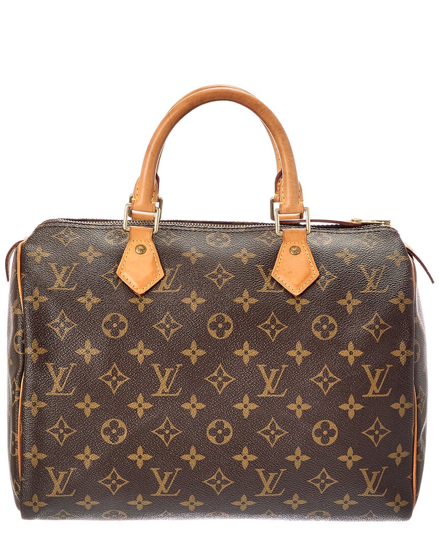 Louis Vuitton Louis Vuitton Brown Monogram Canvas Speedy 30 (Authentic Pre-Loved)