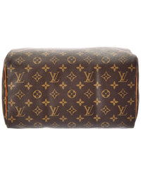 Louis Vuitton Louis Vuitton Brown Monogram Canvas Speedy 30 (Authentic Pre-Loved)