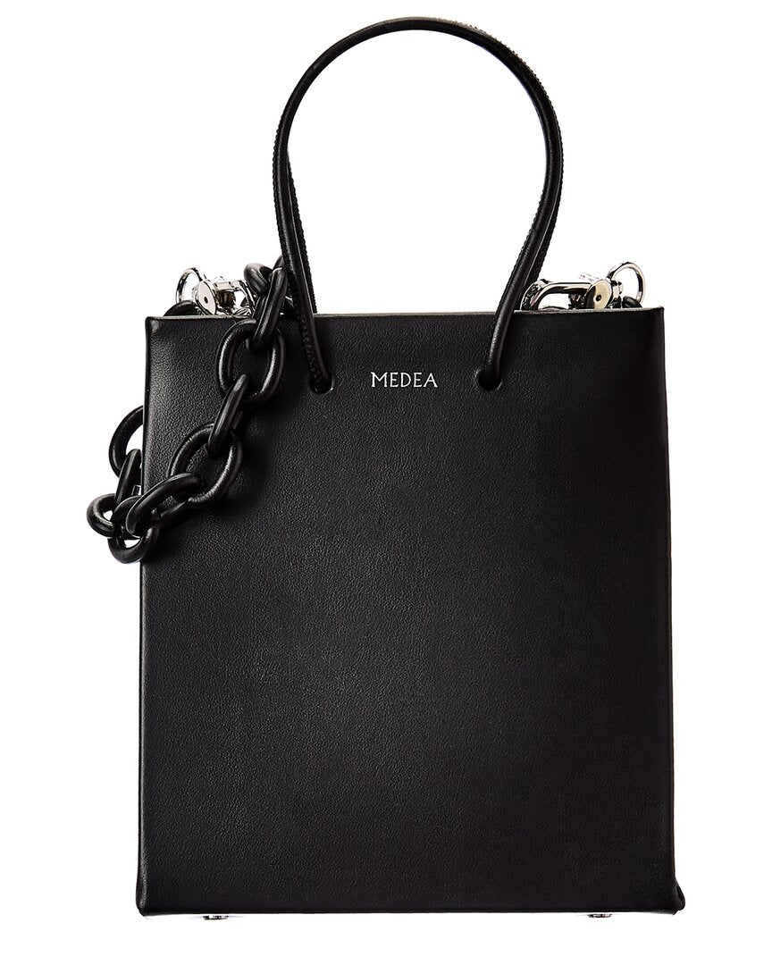 Medea Leather Tote ONE SIZE Black