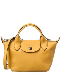 Longchamp Longchamp Le Pliage Xtra Xs Leather Handbag