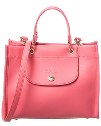 Longchamp Cabas Small Leather Handbag ONE SIZE Pink