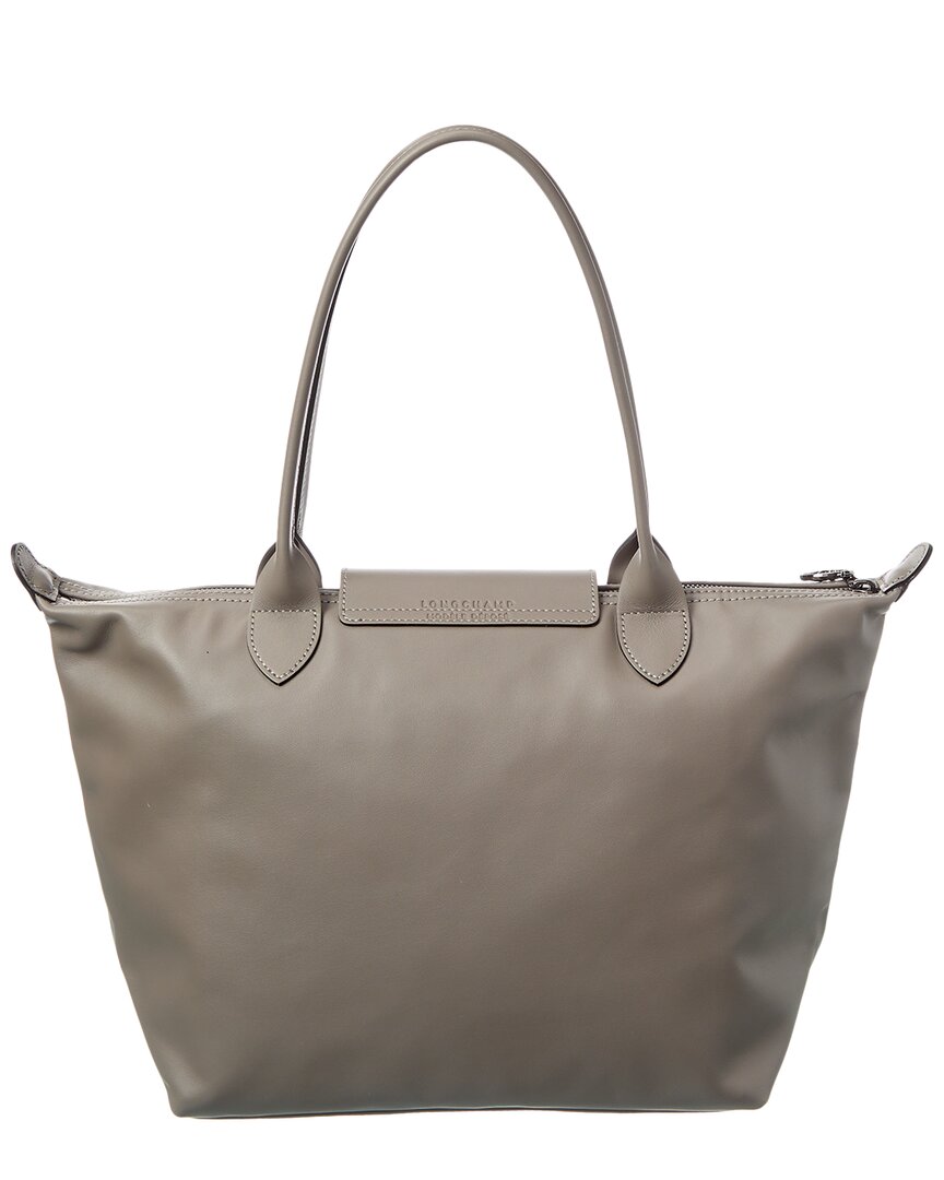 Longchamp Le Pliage Xtra Medium Leather Tote – Bluefly