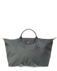 Longchamp Le Pliage Green Large Canvas Travel Bag