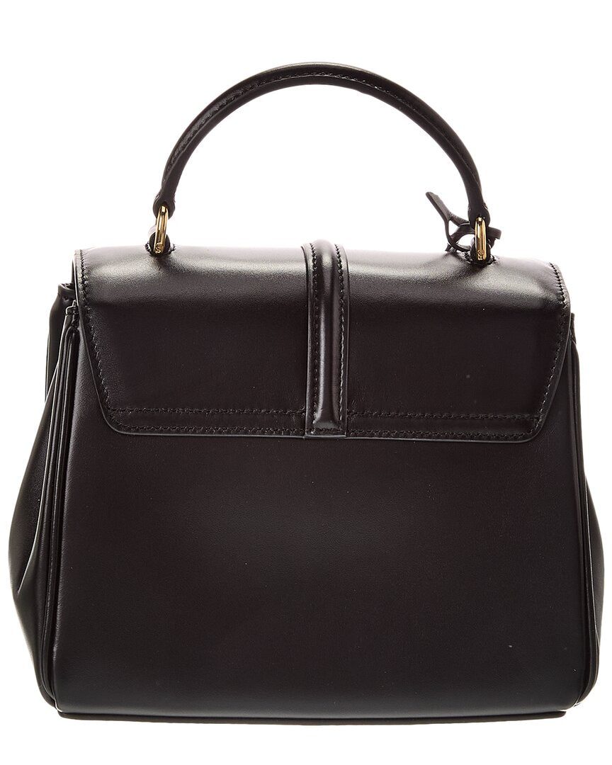 Celine 16 Mini Leather Satchel (Authentic Pre-Loved)