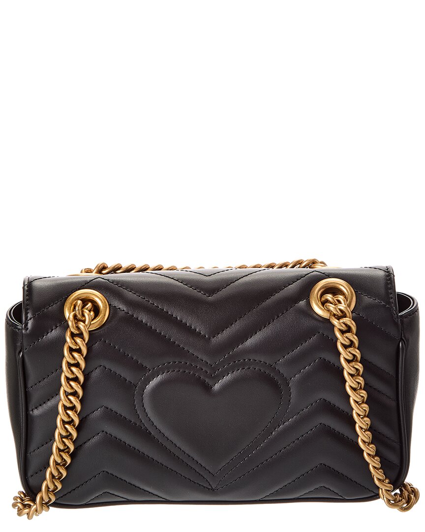 Gucci Gg Marmont Mini Matelasse Leather Shoulder Bag (Authentic Pre-Loved)