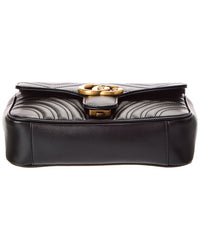 Gucci Gg Marmont Mini Matelasse Leather Shoulder Bag (Authentic Pre-Loved)