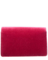 Gucci Square G Velvet Shoulder Bag (Authentic Pre-Loved)