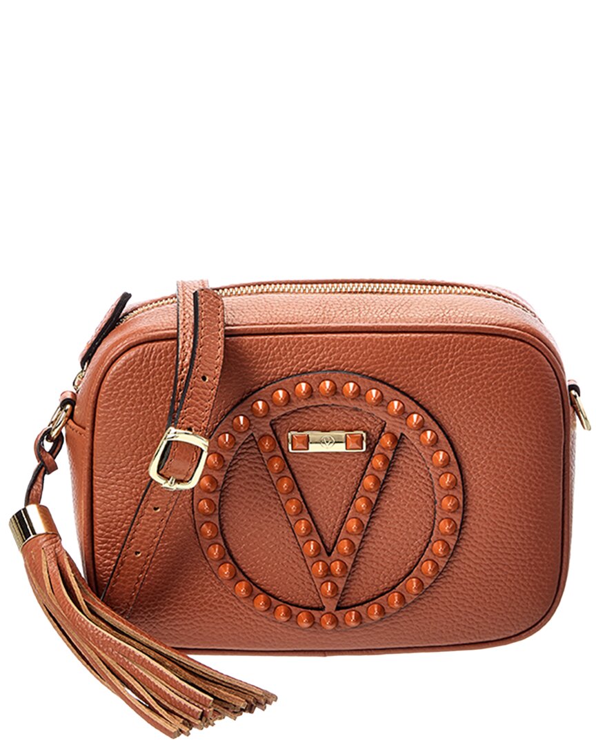 Valentino By Mario Valentino Mia Rock Leather Camera Bag