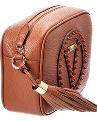 Valentino By Mario Valentino Mia Rock Leather Camera Bag