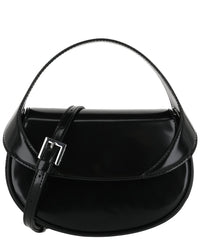 By Far Hari Patent Leather Shoulder Bag