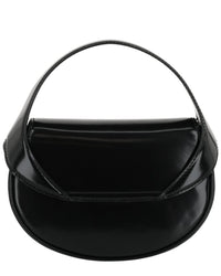 By Far Hari Patent Leather Shoulder Bag