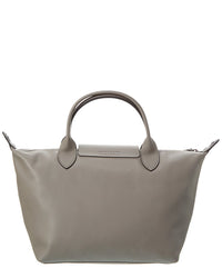 Longchamp Le Pliage Xs Leather Short Handle Handbag