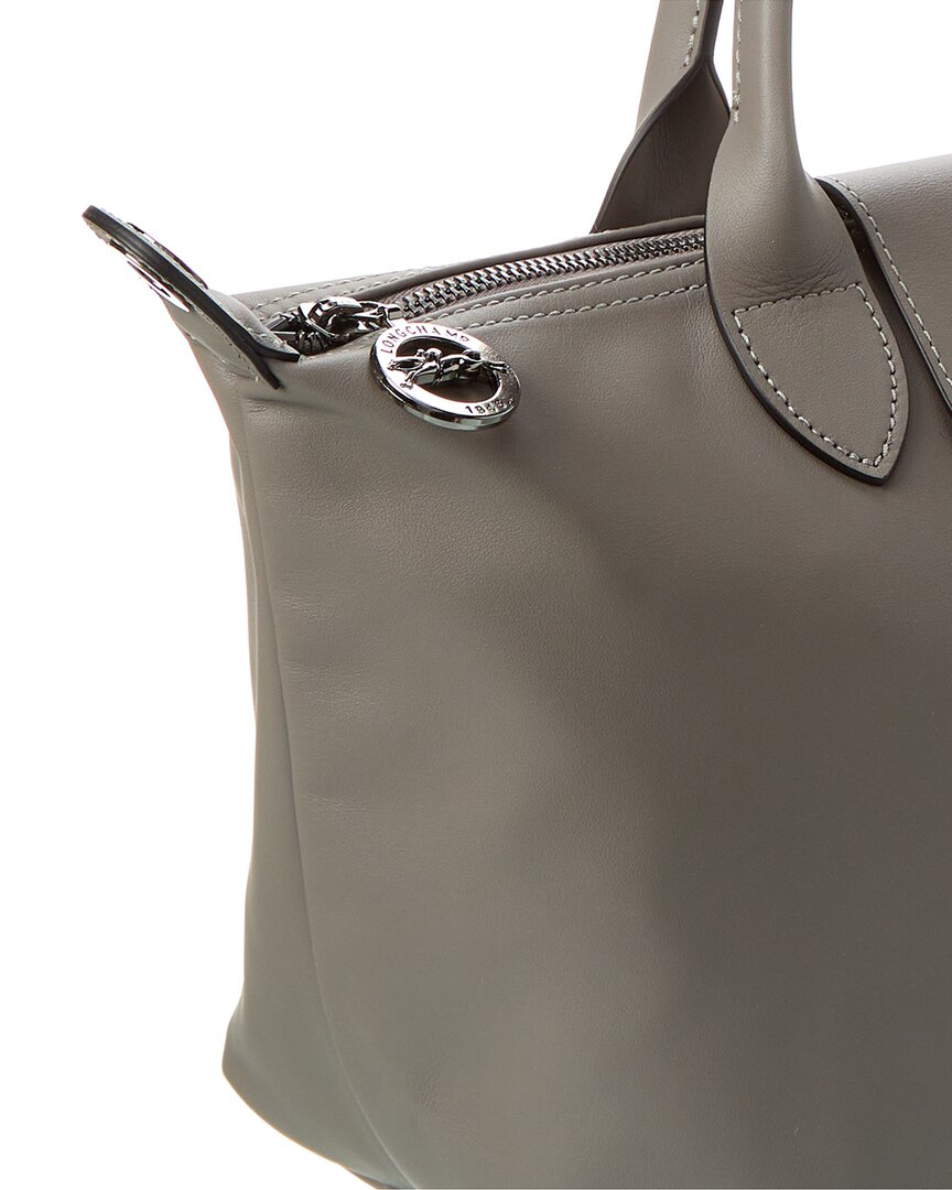 Longchamp Le Pliage Xs Leather Short Handle Handbag