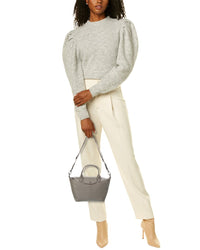 Longchamp Le Pliage Xs Leather Short Handle Handbag