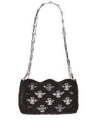 Paco Rabanne Raffia Shoulder Bag