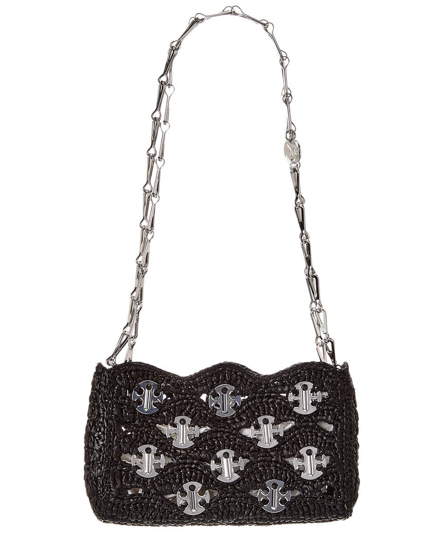 Paco Rabanne Raffia Shoulder Bag