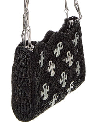 Paco Rabanne Raffia Shoulder Bag
