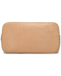 Louis Vuitton Louis Vuitton Brown Monogram Coated Canvas & Vachetta Leather Alma Pm (Authentic