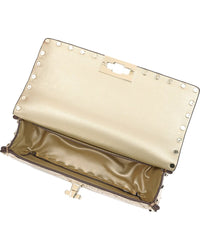 Tiffany & Fred Paris Quilted & Studded Leather Crossbody