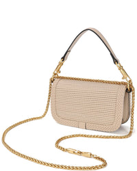 Tiffany & Fred Paris Elegant Braided Leather Crossbody
