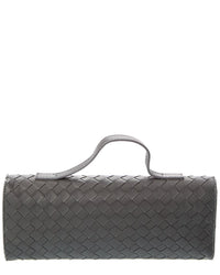 Isabella Rossetti Faye Hand-Woven Leather Clutch