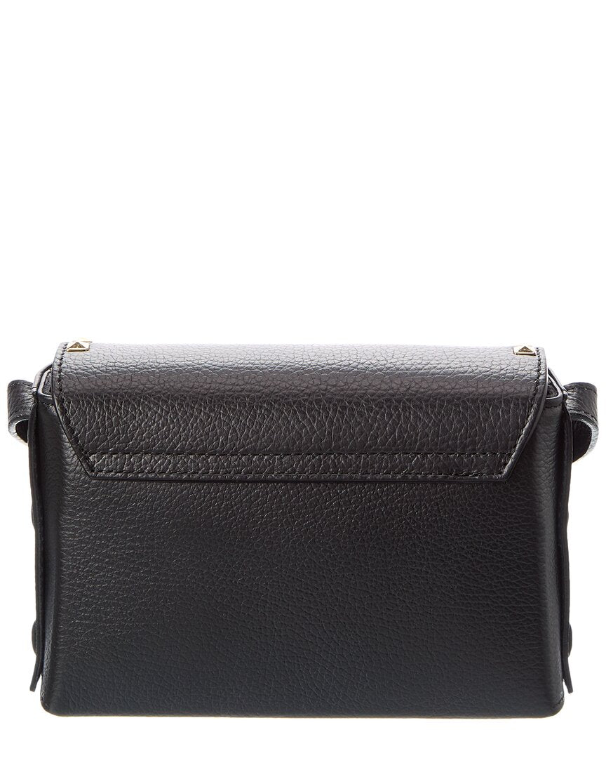 Isabella Rossetti Juliette Studded Leather Shoulder Bag