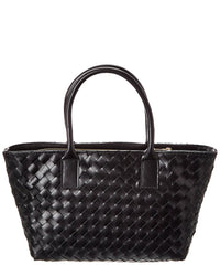 Isabella Rosetti Anya Hand-Woven Leather Satchel