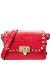 Isabella Rossetti Juliette Studded Leather Shoulder Bag