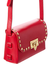 Isabella Rossetti Juliette Studded Leather Shoulder Bag