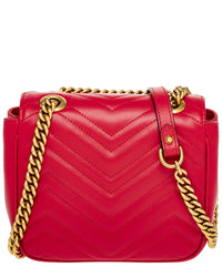 Gucci Gg Marmont Mini Matelasse Leather Shoulder Bag
