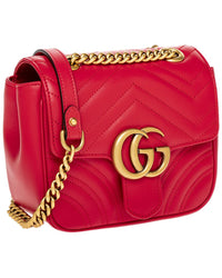 Gucci Gg Marmont Mini Matelasse Leather Shoulder Bag