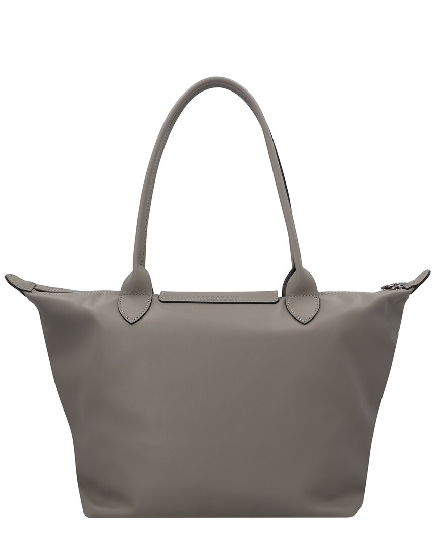 Longchamp Le Pliage Xtra Medium Leather Long Handle Tote
