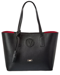 Valentino By Mario Valentino Soho Medallion Leather Tote