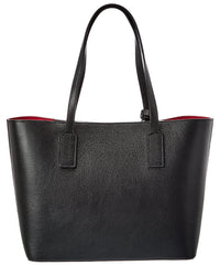 Valentino By Mario Valentino Soho Medallion Leather Tote