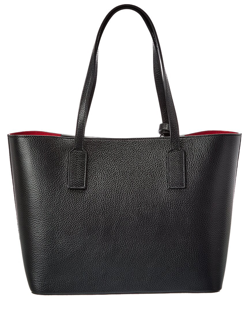 Valentino By Mario Valentino Soho Medallion Leather Tote