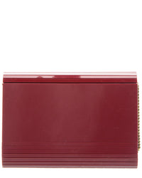 Saint Laurent Vicky Minaudiere Plexiglas Shoulder Bag