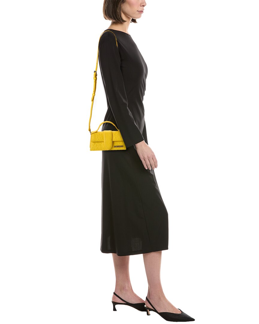 Jacquemus The Bambino Ostrich-Embossed Leather Shoulder Bag – Bluefly