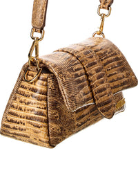 Jacquemus Petit Bambimou Croc-Embossed Leather Shoulder Bag