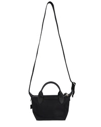 Longchamp Le Pliage Energy Extra Small Canvas Crossbody Handbag, Black