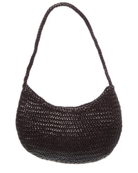 Dragon Diffusion Dragon Diffusion Nova Luna Leather Shoulder Bag, Black