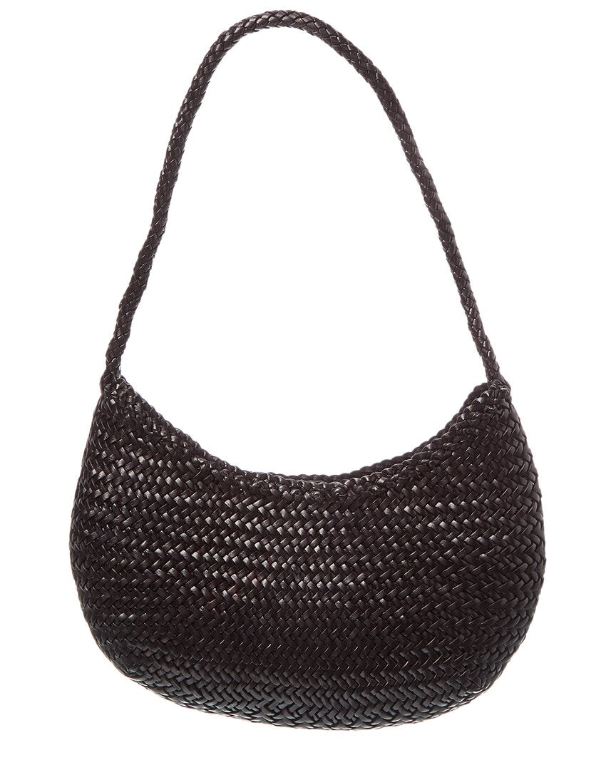 Dragon Diffusion Dragon Diffusion Nova Luna Leather Shoulder Bag, Black