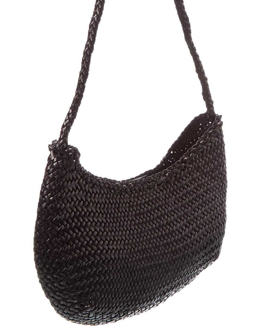 Dragon Diffusion Dragon Diffusion Nova Luna Leather Shoulder Bag, Black
