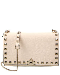 Valentino Valentino Rockstud Grainy Leather Crossbody