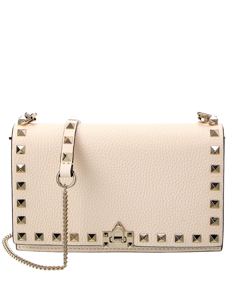 Valentino Valentino Rockstud Grainy Leather Crossbody
