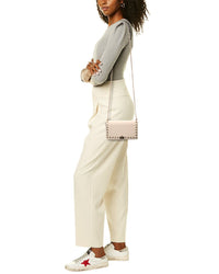 Valentino Valentino Rockstud Grainy Leather Crossbody